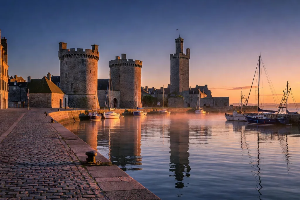 Courir à La Rochelle le long du front de mer