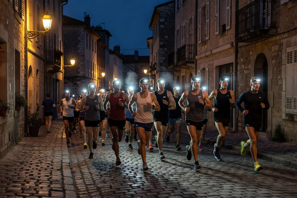 Courir de nuit : préparation d'une course nocturne